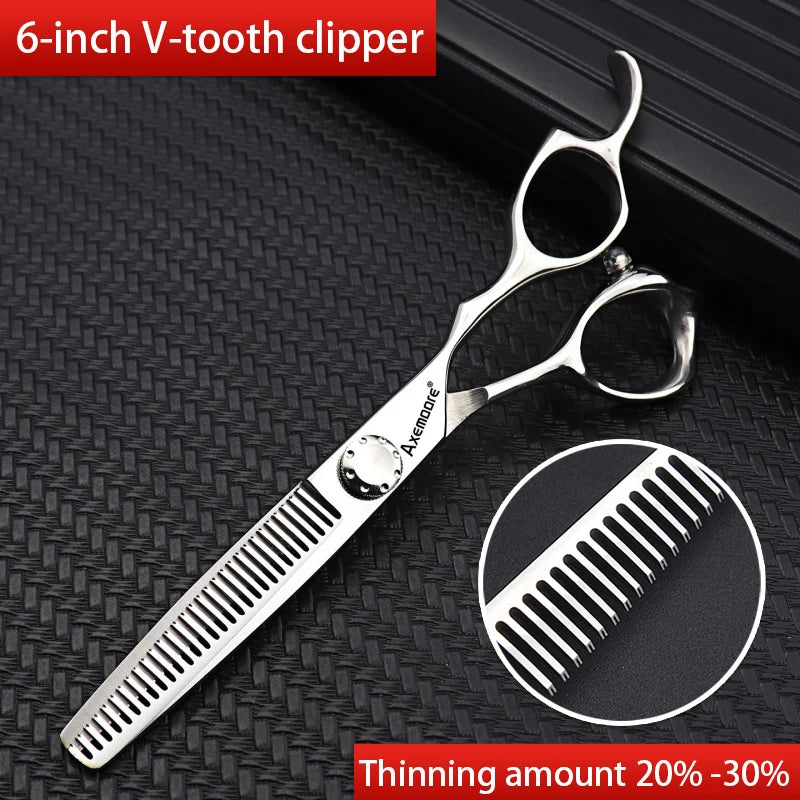 Professional Hair scissors hairdressing cutting thinning shear salon Barber tool high-end cut scissors 6inch