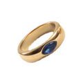 Hot Sale Multicolor Zrcon Eye Shaped Ring for Women Stainless Steel Ring New