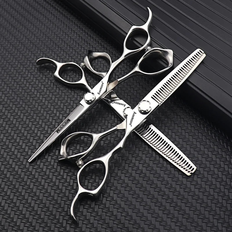 Professional Hair scissors hairdressing cutting thinning shear salon Barber tool high-end cut scissors 6inch