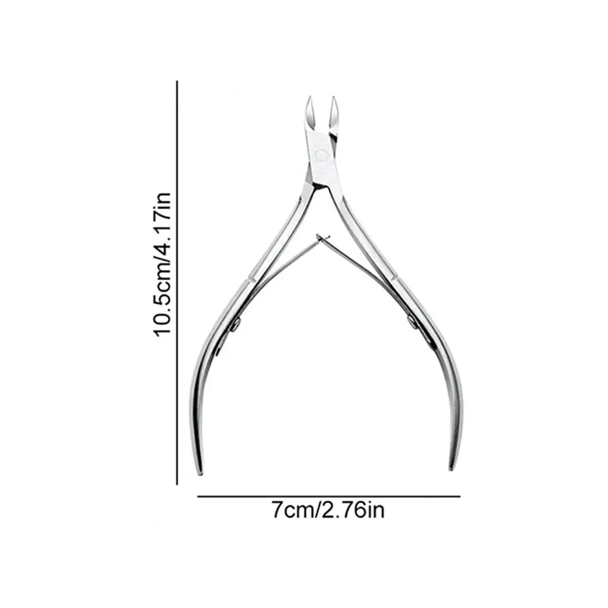 Nail Professional Stainless Steel Nail Cutter Scissor Nippers Muti Function Cuticle Pusher Remover Nail Care Manicure Tools 2028