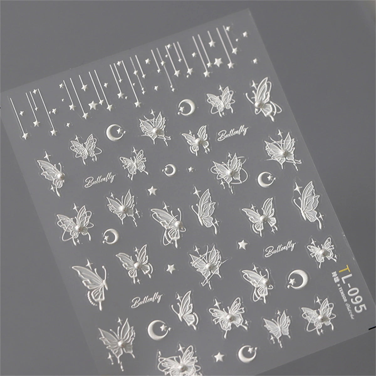 1pcs 5D Diamond Butterfly Nail Art Stickers Holographic Butterfly Nail Decorations Decals DIY Self-Adhesive Slider Accessories