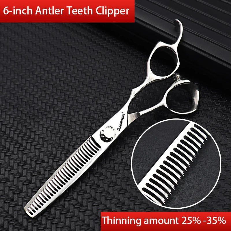 Professional Hair scissors hairdressing cutting thinning shear salon Barber tool high-end cut scissors 6inch